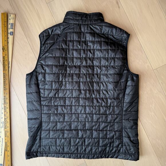 Patagonia Nano Puff Vest XL Black Insulated Full Zip Minimalist Outerwear - Picture 8 of 9